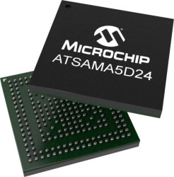 Mikroprocesor ATSAMA5D24C-CU SAMA5D2 ARM Cortex A5 32bit ARMv7-A 500MHz 256-pinowy TFBGA
