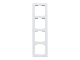 SUNO Ramka 4 poczwórna biały 721504 LEGRAND