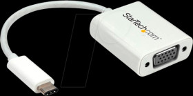 CDP2VGAW Adapter USB type C to VGA, WUXGA / 1080p, white