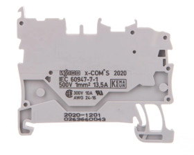 Złączka bazowa X-COMS 1-przewodowa / 1-pinowa 2020-1201
