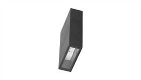 Lampa Elewacyjna Led 4W 400Lm 6500K Ip65 Czarny 218563