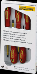 22630 VDE screwdriver set, slotted + PHILIPS, 6-piece
