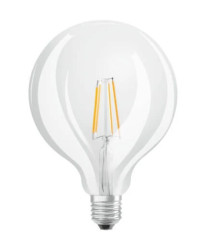 Żarówka LED E27 G125 4W = 40W 470lm 2700K Ciepła 300 Filament OSRAM Retrofit