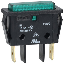 R-TECH 420015 Neon indicator light, red, 240V