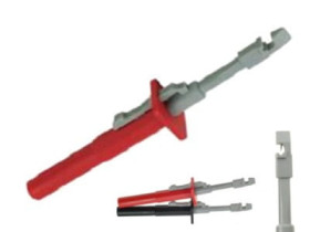 Chwytak pomiarowy czerwony 10A / 1000V