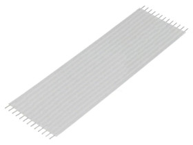 Złącze zwora elastyczna R.taśmy 2,54mm L 101,6mm proste 8-1474621-3