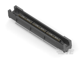 Gniazdo PCB 114 -pinowe 57 -rzędowe raster: 0.64mm Nagłówek do montażu na płytce drukowanej Pionowy Montaż na płytce