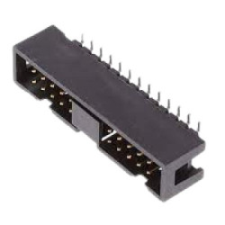 Wtyk PCB 14-pinowe raster: 2.54mm 2-rzędowe Amphenol Communications Solutions Montaż powierzchniowy