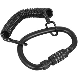 Sealey HGL02 Helmet/Gear Lock with Cable