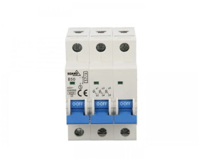 Wyłącznik nadprądowy 3P B 50A 6kA AC A00-S7-3P-B50