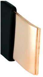 Szyna miedziana MOFLEX 24x1x2 48mm2 In=387A 2m MMC0240201