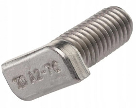 Śruba młotkowa M10x25mm teowa nierdzewna WORECZEK 10szt