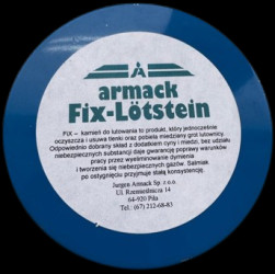 Salmiak Amasan FIX w kamieniu do lutowania