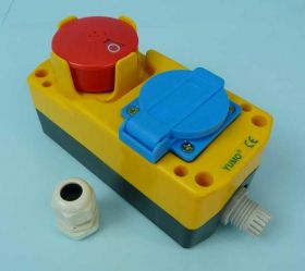 LAY5-JBPH2P PRZYCISK Z GN.1-TOR 5A/250V