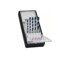 Zestaw wierteł Bosch Wiertło do muru Końcówka z węglika wolframu 5 szt. Zestaw wierteł Jobber