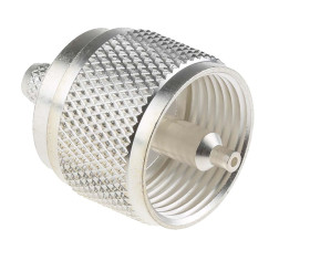 Złącze koncentryczne Montaż na kablu Męski 50Ω typ złącza Złącze UHF 300MHz Połączenie zagniatane typ kabla RG58