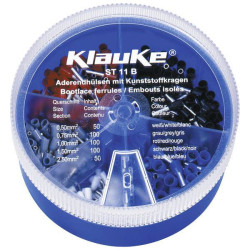 Klauke ST11B Ferrule set 0.5-2.5mm&#xB2; 400 parts white-red-black-blue