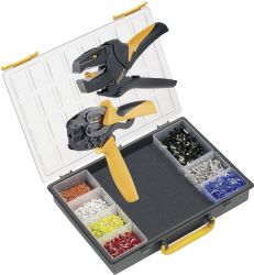 Weidmüller CRIMP-SET PZ 3 9028650000 Zestaw - zaciskarka końcówki kablowe 5 do 60 mm² ze szczypcami do zdejmowania izola