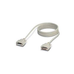 Phoenix Contact 1656288 D-SUB 15-Pin Socket to Plug Cable 5m White
