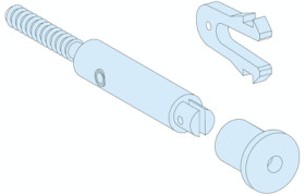 Seal kit, 4 pieces, for Mini Mureva, 13947