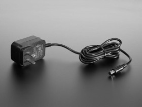 Adafruit 9 VDC 1000mA regulated switching power adapter - UL listed
