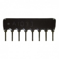 Drabinka rezystorowa 8x 10K A8P-10K A103J matryca szeregowa 1/8W 5% SIP-8