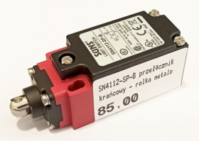 SN6112-SP-B przełącznik krańcowy, trzpień metalowy