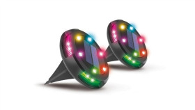 Zestaw 2 Szt Lamp Solarnych Led Rgb Activejet Larix