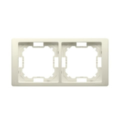 BASIC NEOS beż BMRC2/12 Ramka 2-kr. KONTAKT