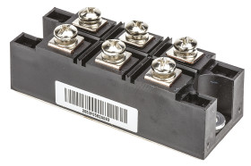 Moduł prostownika mostkowego Trójfazowy 90A 1200V Połączenie silikonowe INT-A-PAK