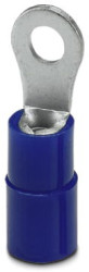 Insulated ring cable lug, 1.5-2.5 mm², AWG 16 to 14, 3.2 mm, M3, blue, 3240021