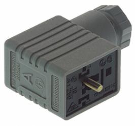 GMN 209 NJ styki 2+PE, dławik PG9, gr, Hirschmann, 932987106, GMN209NJ