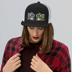 Bubble Bobble Trucker Cap