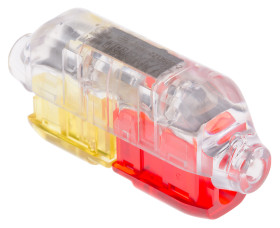 Złącze zaciskane Przelotowe minimalny rozmiar 18AWG maksymalny rozmiar 4mm² TE Connectivity izolowany długość 48mm