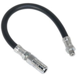 Sealey GGHE300 Rubber Delivery Hose - 4-Jaw Connector Flexible 300mm 1/8&quot;BSP Gas