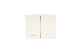 SISTENA LIFE Klawisz żaluzjowy podwójny arctic 777014