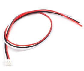Gniazdo JST PH 2.0 3PIN - raster 2.00mm - złącze żeńskie - z przewodem 200mm