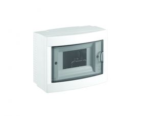 Rozdzielnica natynkowa 1-rzędowa 6-modułowa