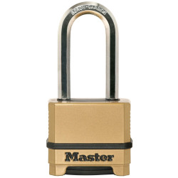 Master Lock M175EURDLH Excell&#x2122; 4-Digit Combination 50mm Padlock - 51mm Shackle