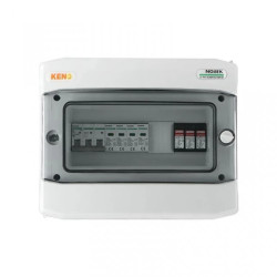 Skrzynka przył.DC+ AC KENO z ogranicznikiem przepięć typu 1+2, 2 x łańcuch PV, 1 x MPPT // ogr. AC typ 2, 16A 3-F SH-1126 DCAC