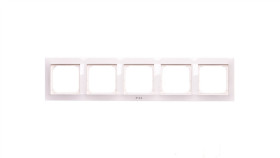 Impresja Ramka Pięciokrotna Do Łączników Ip44 Ecrue Rh-5Y/27