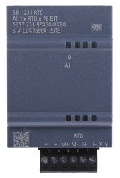 Moduł PLC We/Wy Siemens Moduł PLC We/Wy do sterownika PLC Seria SIMATIC S7-1200 6ES7231-5PA30-0XB0 62 x 38 x 21 mm