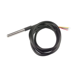 Sonda wodoodporna z czujnikiem temperatury DS18B20 1m