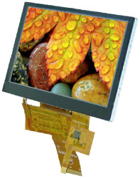 Wyświetlacz graficzny Display Elektronik EATFT050-84BTS biały 800 x 480 Pixel (S x W x G) 120.70 x 75.80 x 4.475 mm