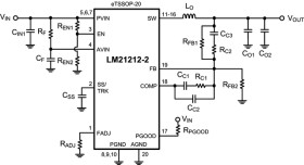 2.95-5.5V, 12A, Voltage Mode Synchronous Buck Regulator with Adjustable Frequency