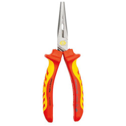 CK Tools T39076A 170 RedLine VDE Snipe Nose Plier, 170 mm