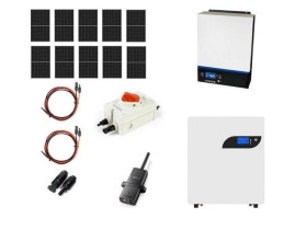 Hybrydowy zestaw solarny off-grid ESB-10kW-48 MPPT 10xPV Mono bateria BOX 5kWh