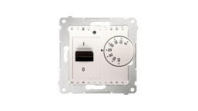 Simon 54 Regulator Temperatury 16A 5-40C Ip20 Kremowy Drt10w.02/41