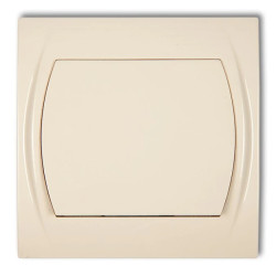 LOGO Łącznik jednobiegunowy beżowy 1LWP-1