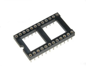 DIL 24 precyzyjna podstawka pod układ scalony THT